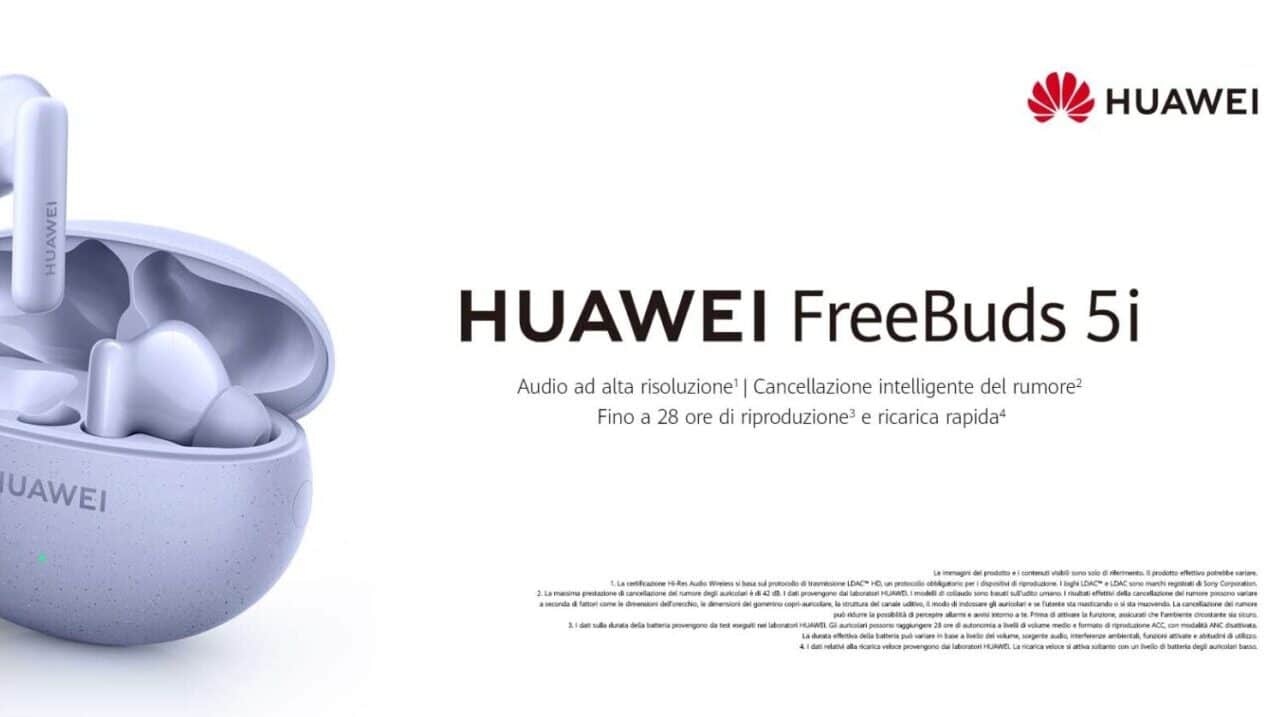 Scopriamo prezzo e caratteristiche della nuove HUAWEI FreeBuds 5i thumbnail