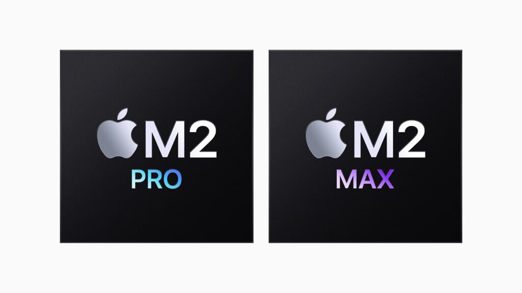 Apple M2 chips m2 pro m2 max specifiche