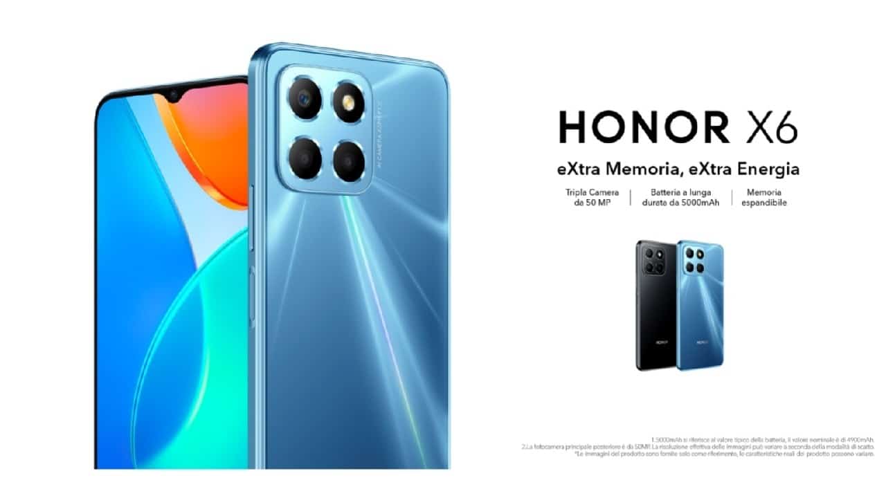 Honor annuncia il lancio di Honor X7a, X6 e Pad X8 thumbnail