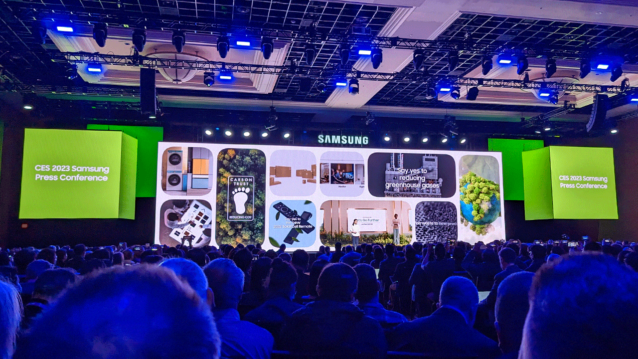 Samsung CES 2023 sostenibilita