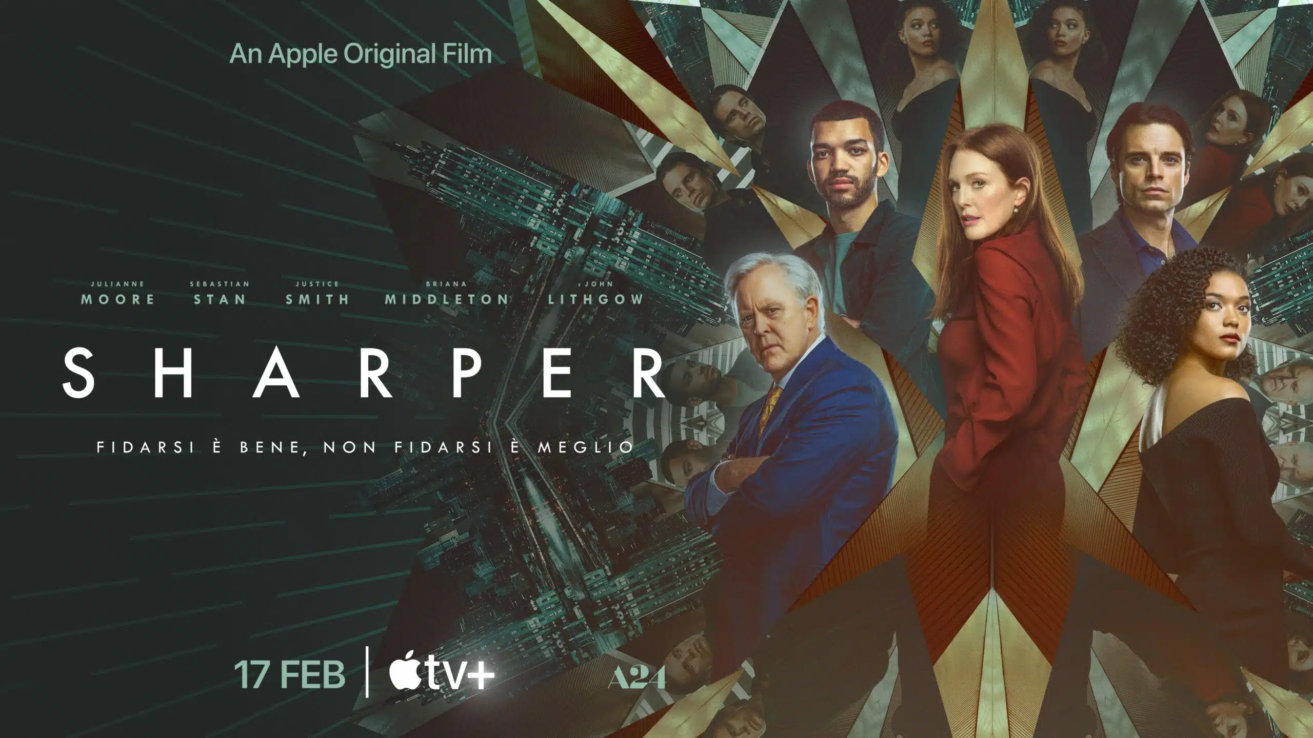 Trailer e data di uscita di Sharper: il nuovo film Apple TV+ con Julianne Moore thumbnail