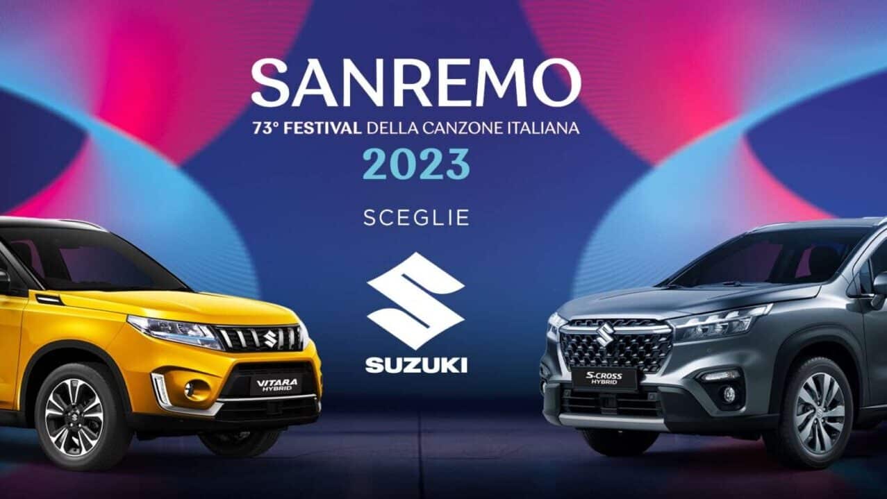 Suzuki rinnova la partnership con Sanremo: sarà l’auto dell’edizione 2023 thumbnail