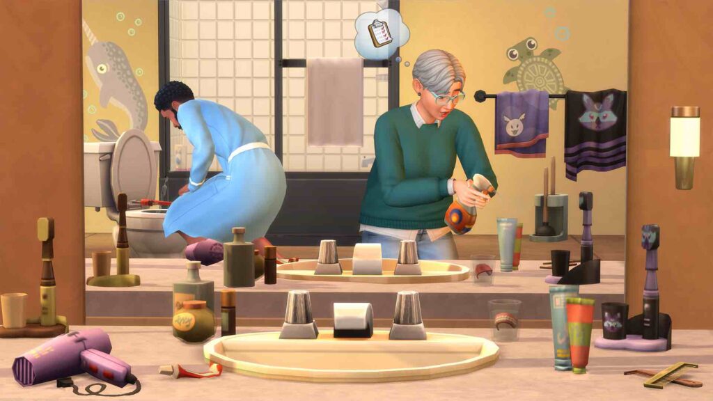 The Sims 4 oggettini da bagno