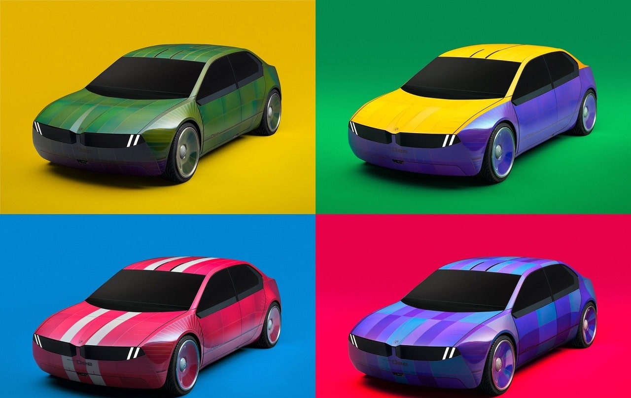 BMW i Vision Dee, la macchina che cambia colore ora può scegliere tra 32 colorazioni diverse thumbnail