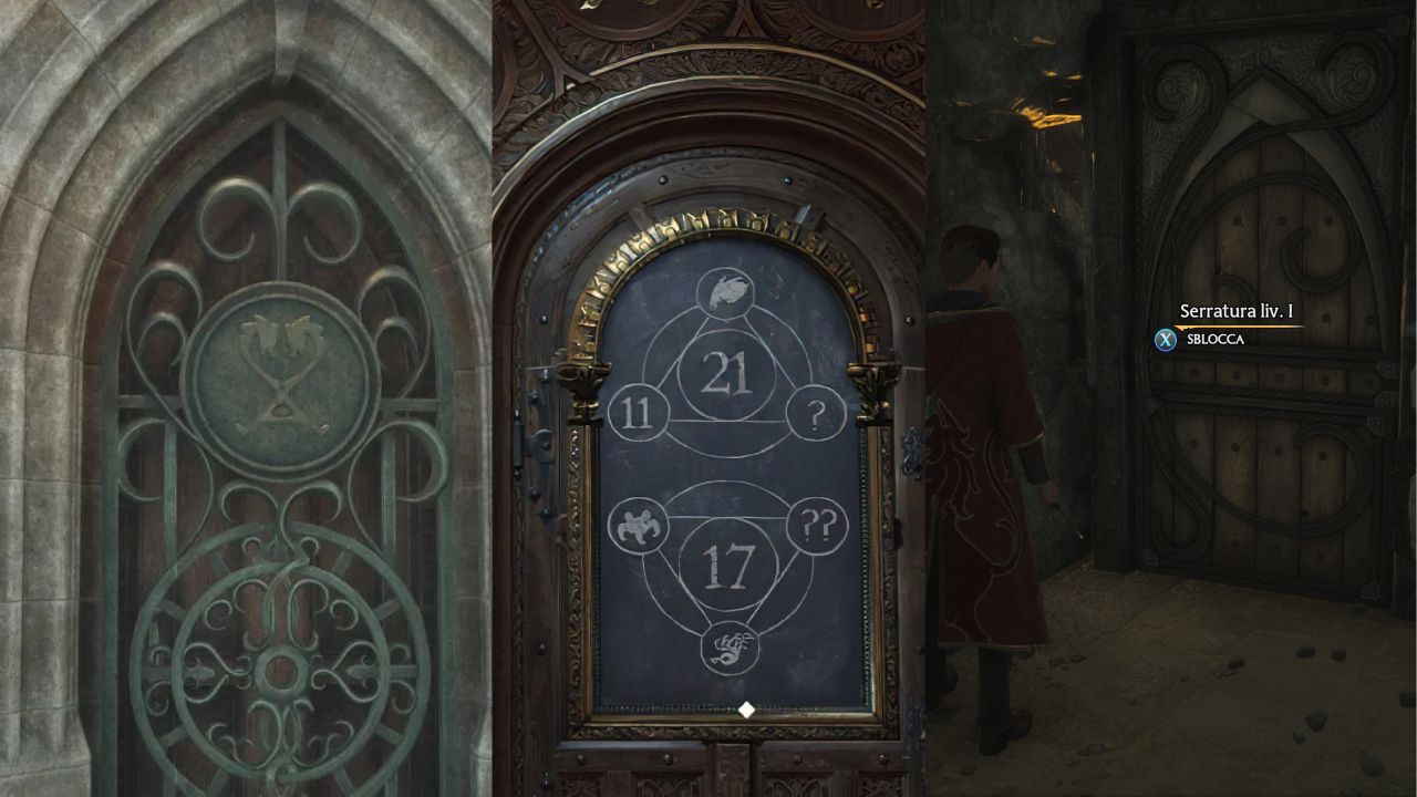 Hogwarts Legacy su Nintendo Switch: come aprire le porte aritmetiche? 