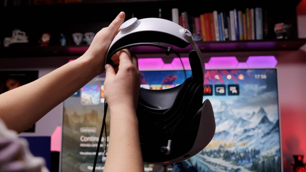 PlayStation VR 2 recensione cuffie