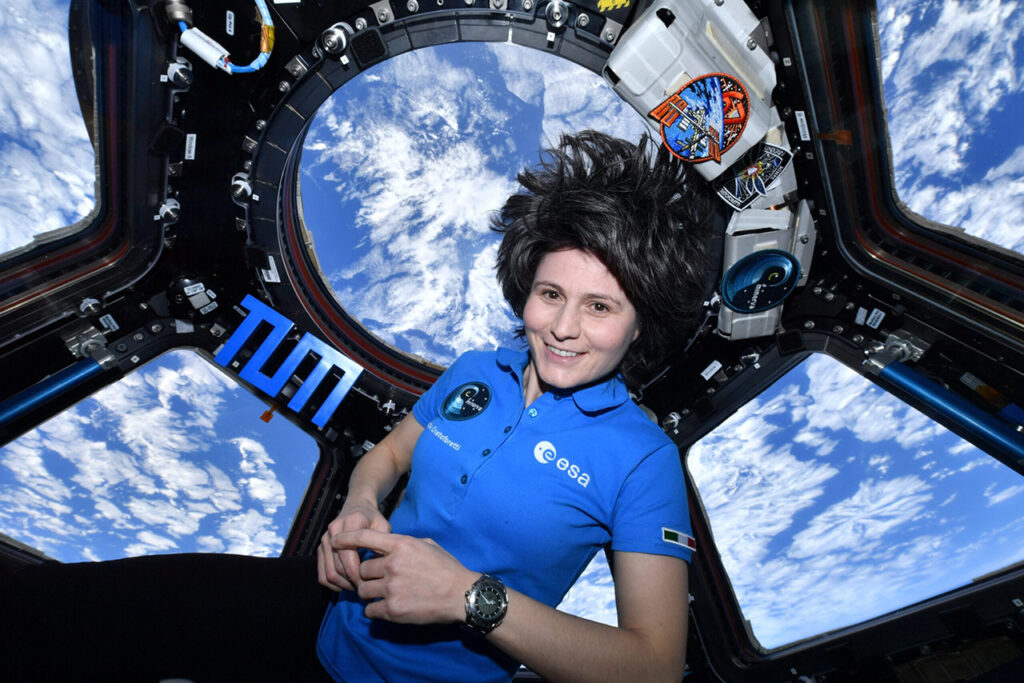 Samantha Cristoforetti cupola ISS
