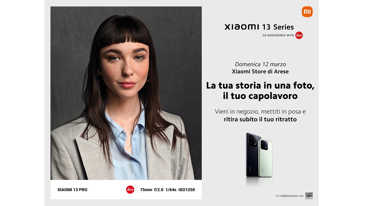 Xiaomi e Matilda De Angelis celebrano Xiaomi 13 con “La tua storia in una foto, il tuo capolavoro” thumbnail