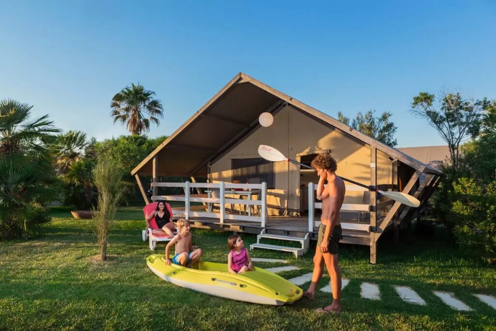 Migliori campeggi in Italia: Torre Rinalda Beach Camping & Resort (Lecce), vincitore del premio "Family" 2023.