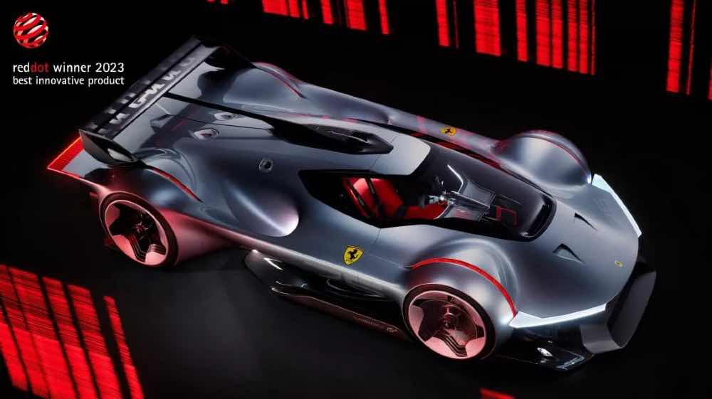 Ferrari fa incetta di premi al Red Dot Award, fonte Ferrari