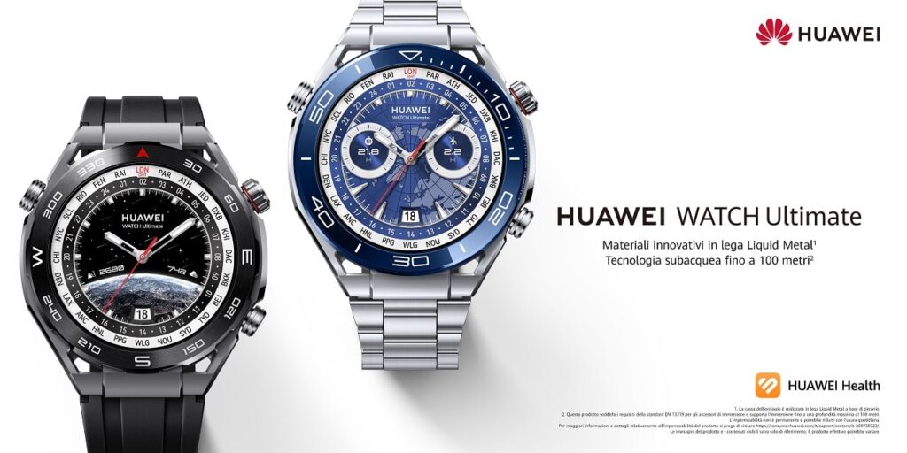 Huawei Watch Ultimate prezzo caratteristiche italia min