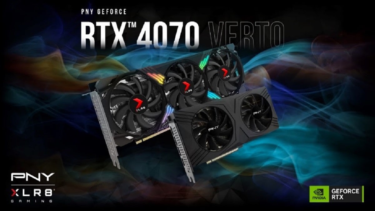 PNY annuncia le schede grafiche GeForce RTX 4070 12GB VERTO thumbnail
