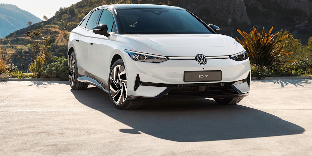 Volkswagen ID.7, la berlina elettrica da 700 km di autonomia sfida la Tesla, fonte sito