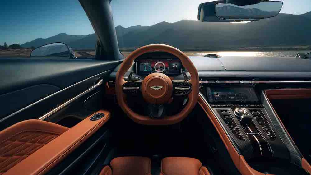 Aston Martin DB12, arriva la super granturismo dal V8 da 680 CV, fonte ufficio stampa