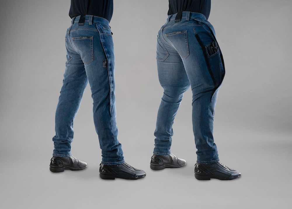Mo'Cycle, arrivano i pantaloni e jeans con l'airbag, fonte sito ufficiale
