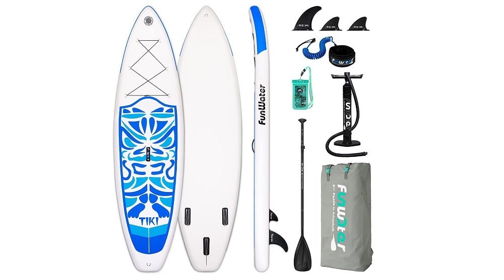 Stand up paddle board gonfiabile con accessori di Fun Water min