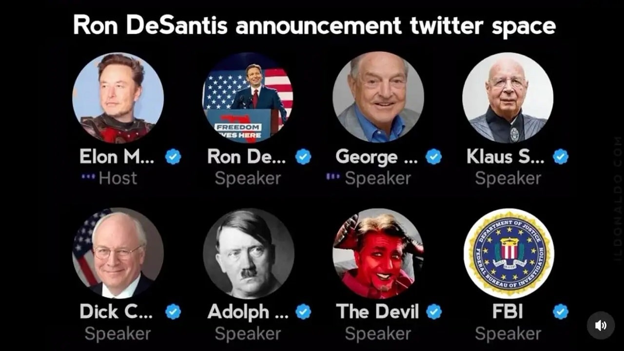 Trump prende in giro DeSantis con i deepfake di Hitler e Satana thumbnail