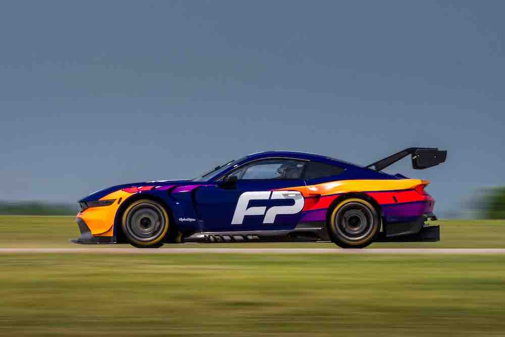 Ford presenta la Mustang GT3 a Le Mans, un'icona sportiva, fonte ufficio stampa