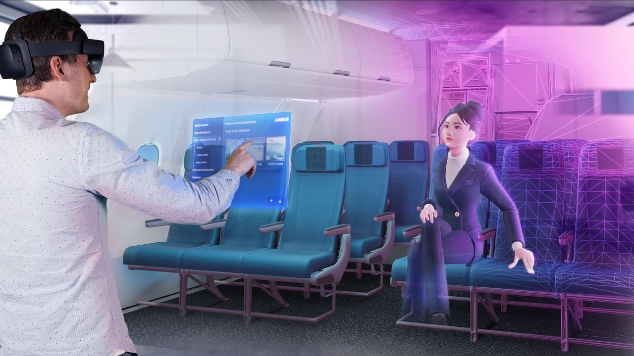 Airbus svela il concept di collaborazione immersiva al Paris Air Show thumbnail