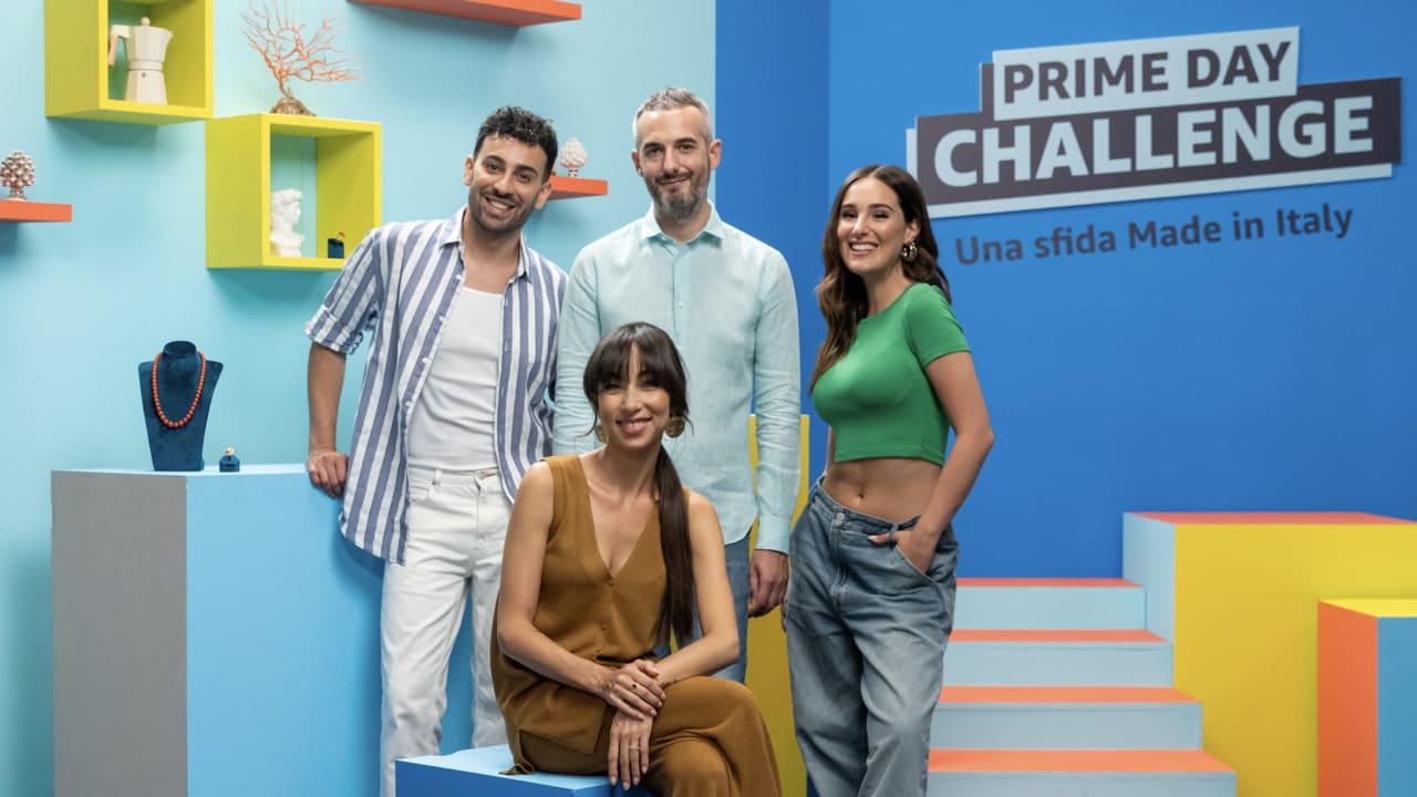Stefano Guerrera, Tess Masazza e Sofia Dalle Rive si sfidano nella “Prime Day Challenge” di Amazon thumbnail