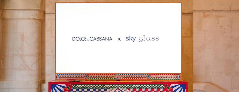 Sky Glass DolceGabbana smart tv