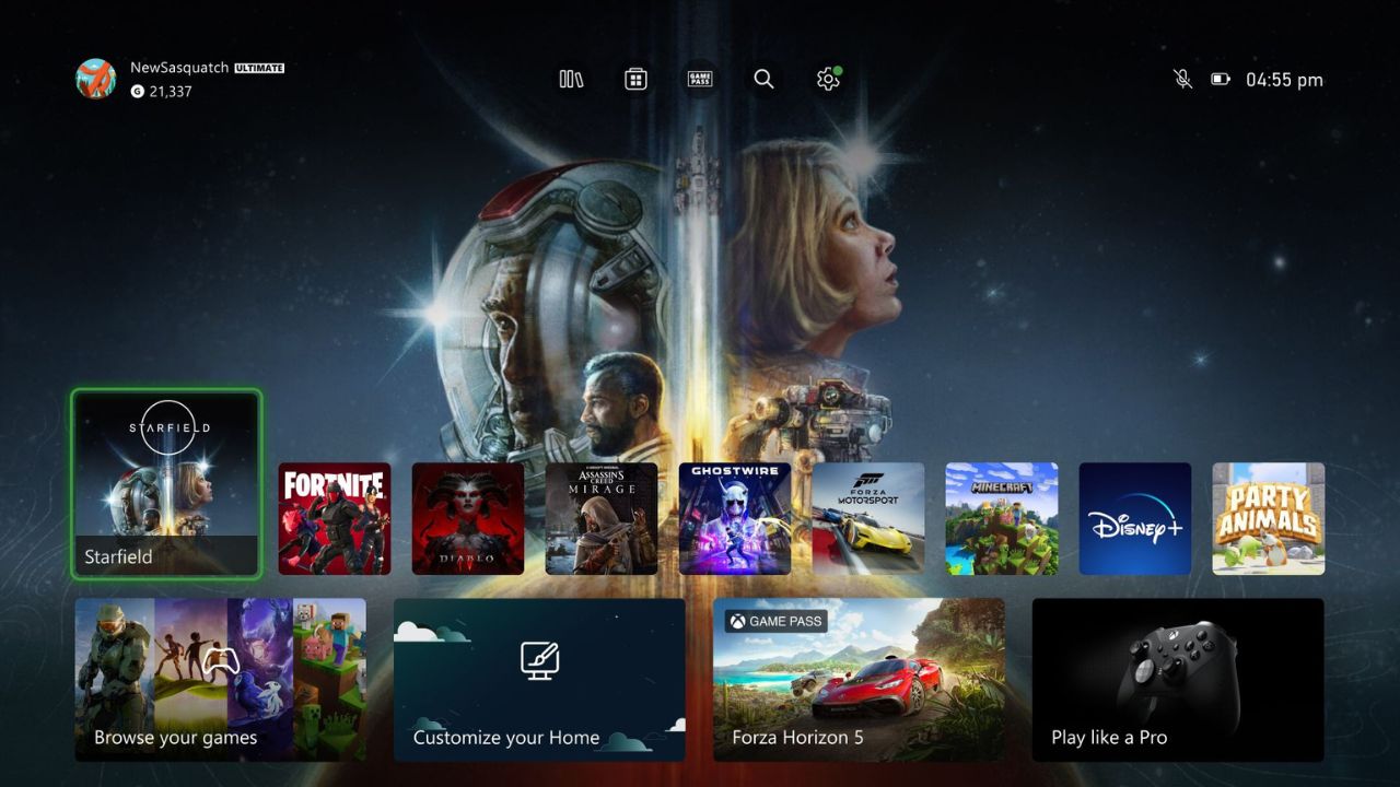 Ecco la nuova Home di Xbox: più personalizzata, fluida e ricca di contenuti thumbnail