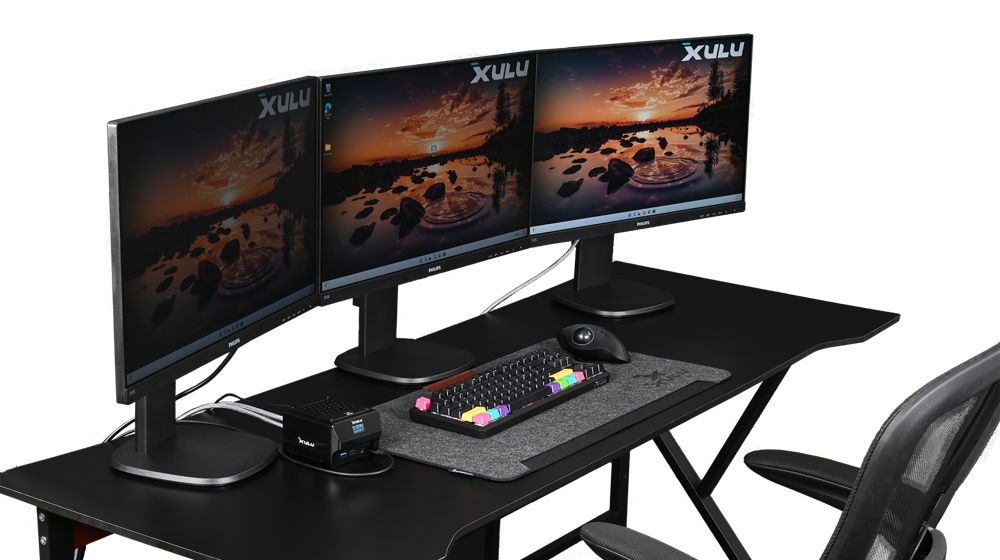 xulu XR1 3 monitor setup