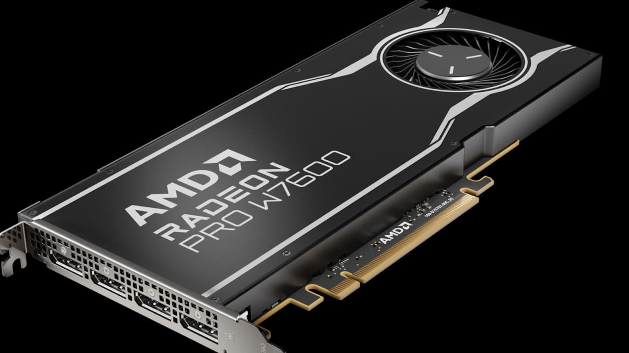 AMD annuncia le nuove schede grafiche Radeon PRO W7600 e W7500 thumbnail