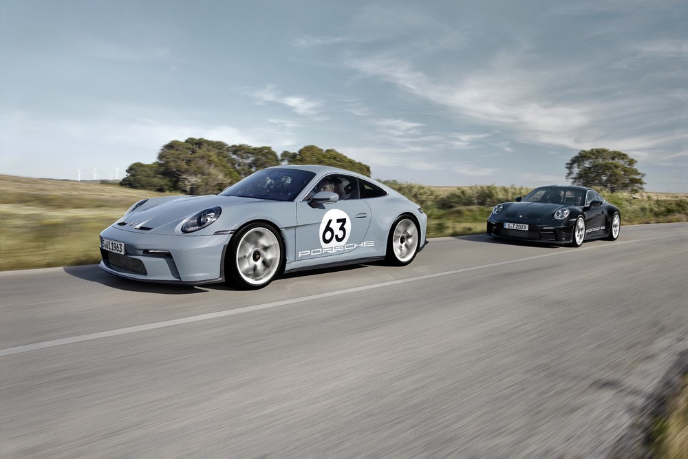 Porsche 911 S:T, arriva l'omaggio per il 60° anniversario della 911, fonte ufficio stampa