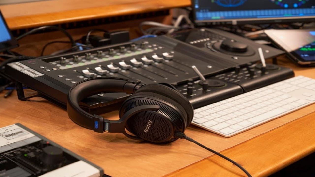 In studio di registrazione con le nuove cuffie Sony MDR-MV1 - La recensione thumbnail