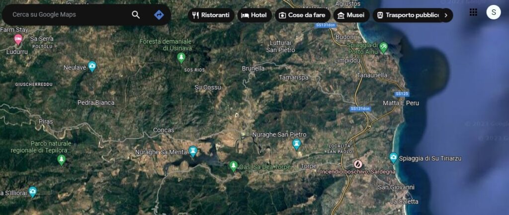 incendi boschivi google maps min