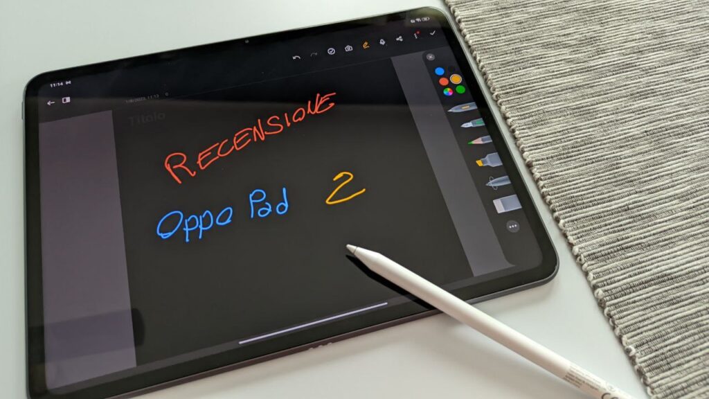 penna oppo pad 2 recensione