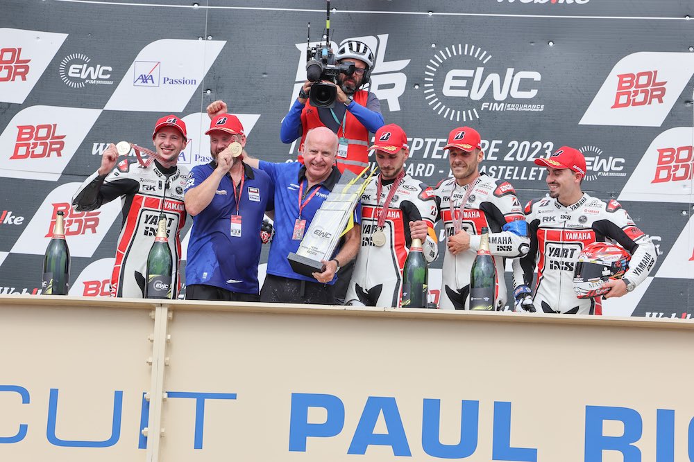I pneumatici Bridgestone vincono il titolo del Campionato Mondiale FIM Endurance 2023, fonte ufficio stampa