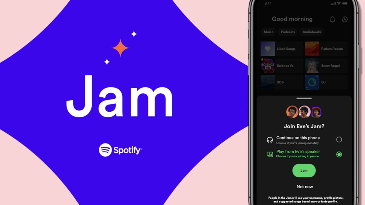 Spotify presenta Jam, un nuovo modo di ascoltare la musica in gruppo thumbnail