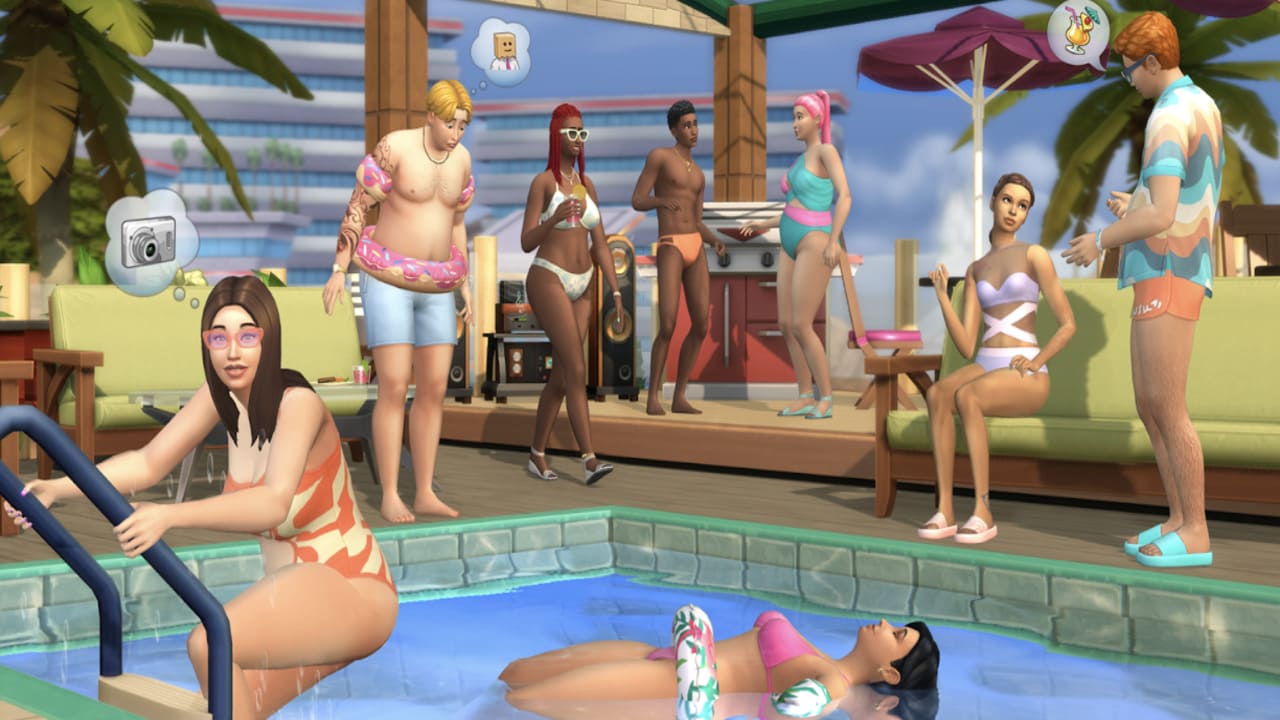 The Sims 4 svela i kit Poolside Splash e Modern Luxe: ecco da quando sono disponibili thumbnail
