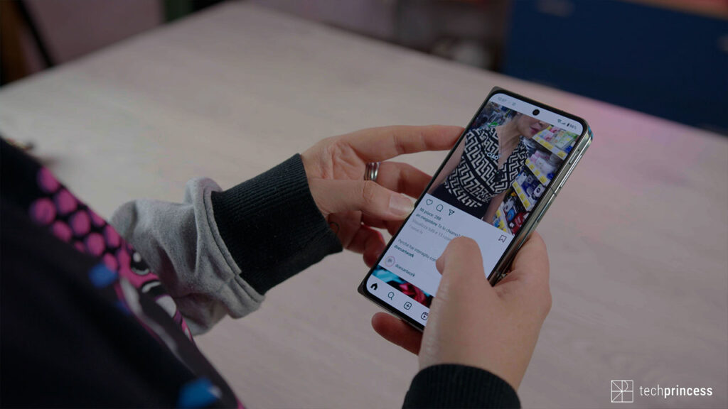 OnePlus Open recensione display esterno2