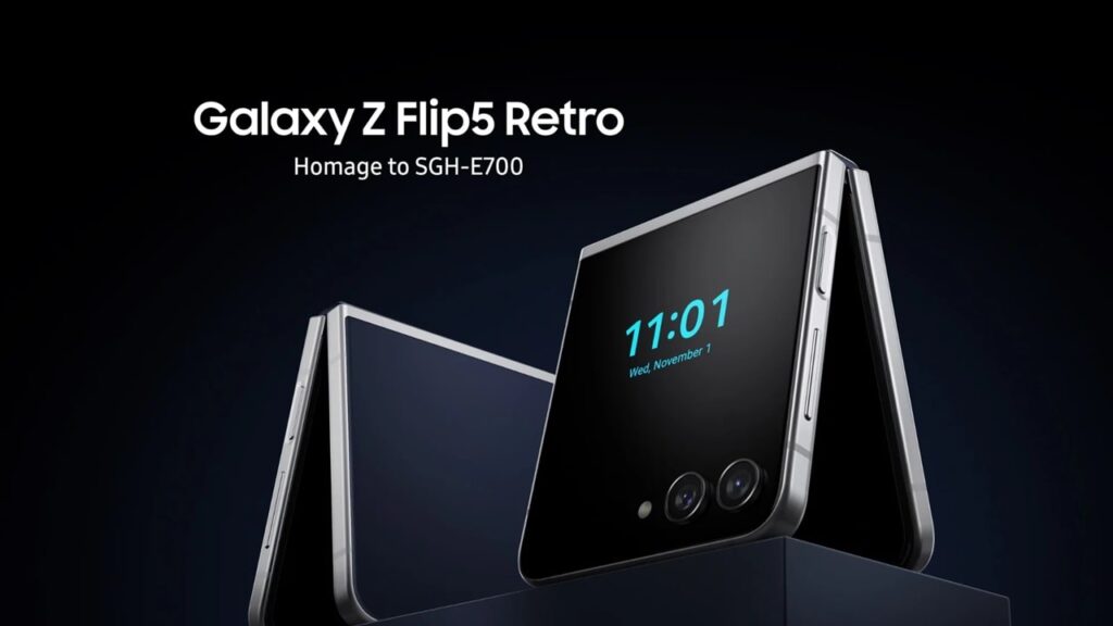 Samsung Galaxy Z Flip 5 Retro min