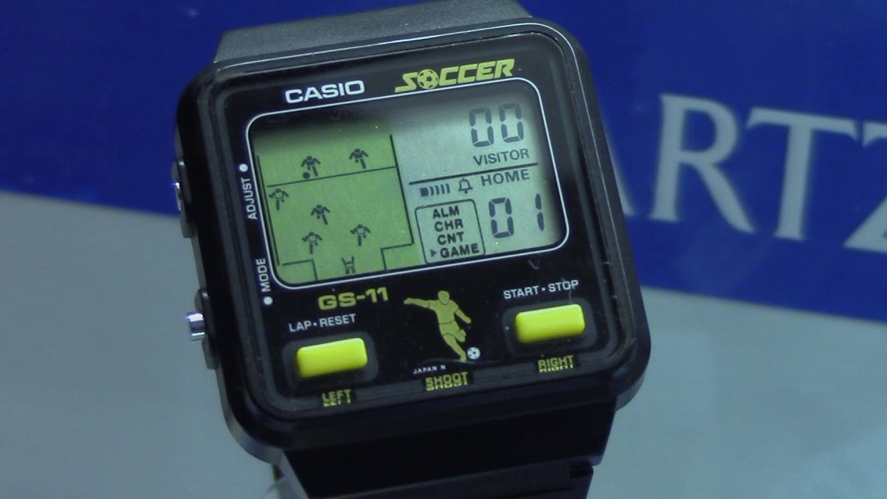 Casio Game Watch, il gioco con l’orologio intorno. La macchina del tempo thumbnail