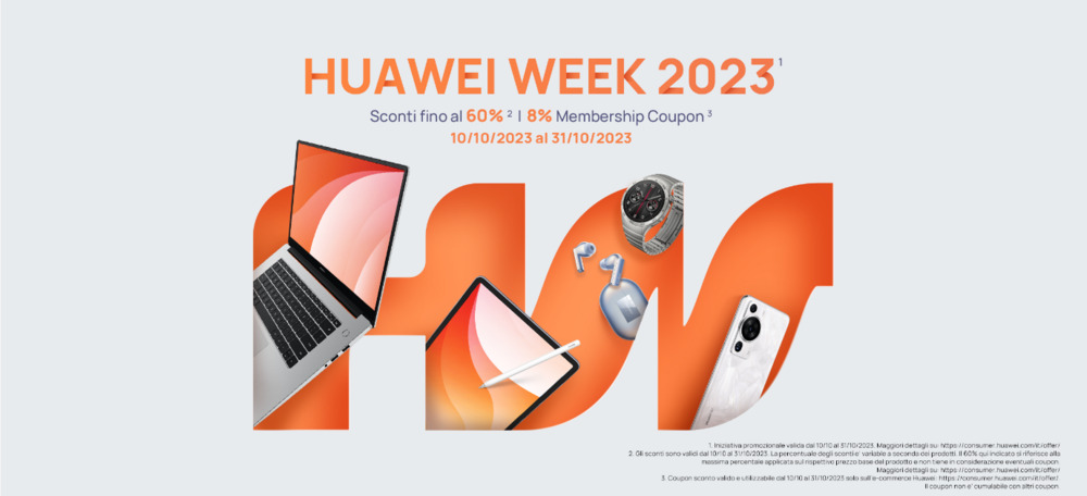 huawei week 2023 offerte