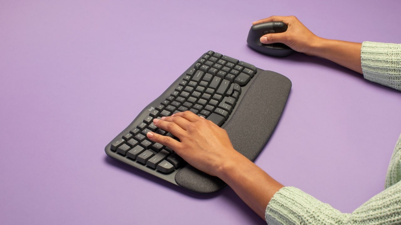 Logitech presenta le nuove tastiere Wave Keys, per il benessere a casa e in ufficio thumbnail