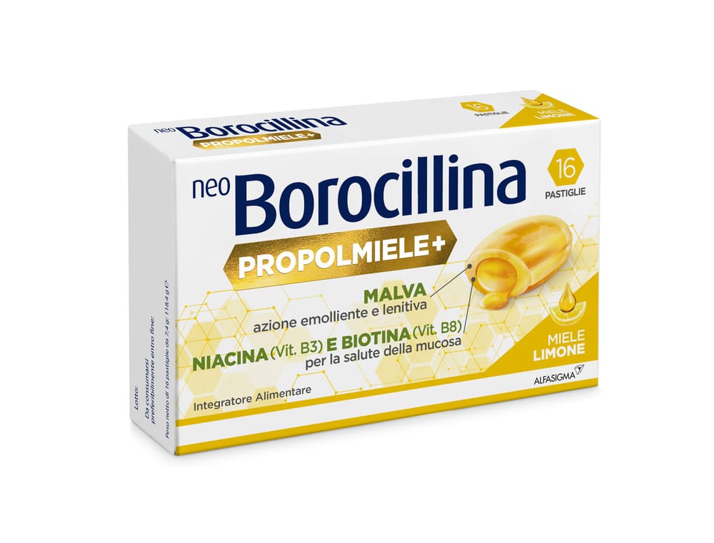 NeoBorocillina Propolmiele miele limone