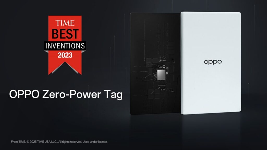 OPPO ZERO POWER TAG TIME BEST INVENTIONS 2023 min