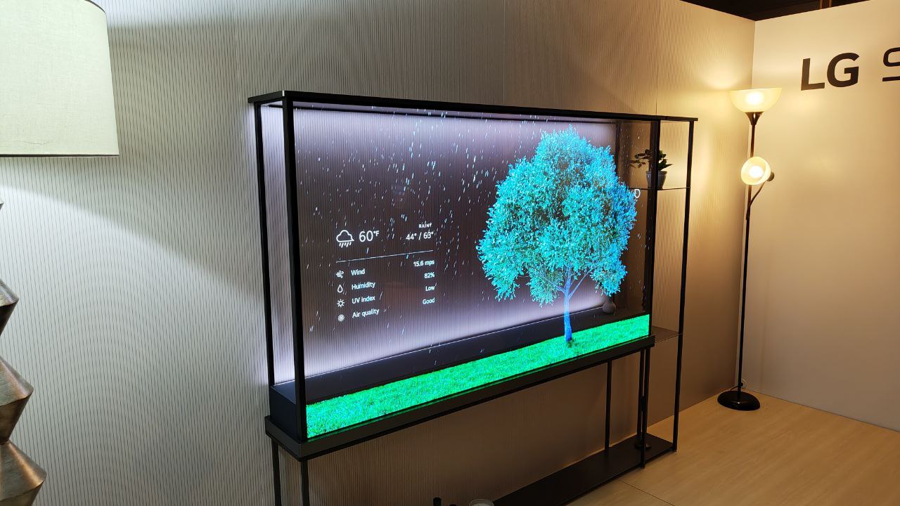 Lg Signature Oled T Abbiamo Visto Attraverso Il Tv Traspare