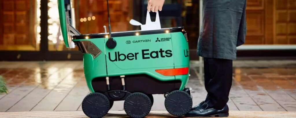 robot consegna food delivery min