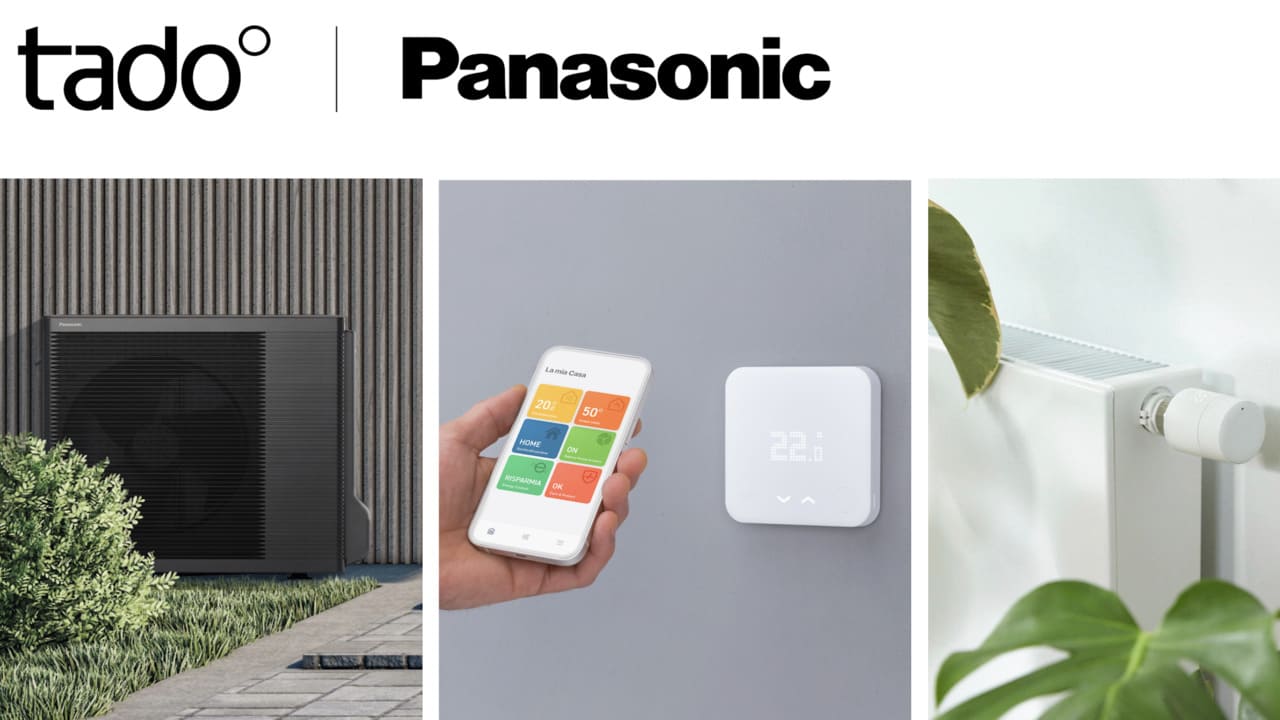La partnership Panasonic-tado°: comfort e risparmio in bolletta thumbnail