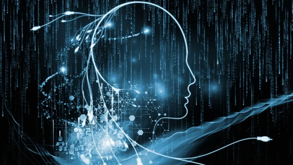 Intelligenza artificiale (AI), rappresentazione artistica dell'IA