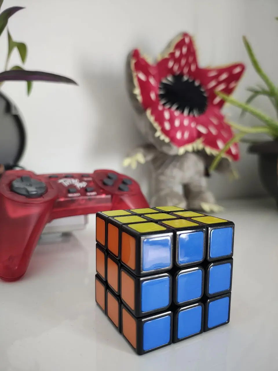 Fotografia di prova, cubo di Rubik