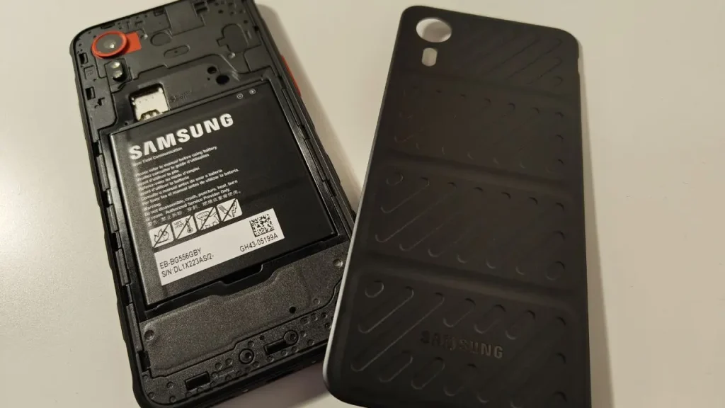recensione Samsung Galaxy XCover7 batteria
