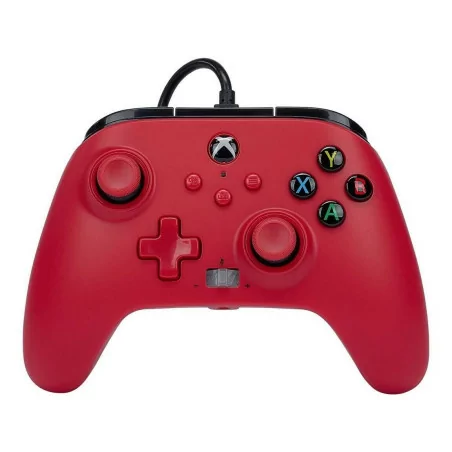 xbox series enhanced wired controller rosso powera