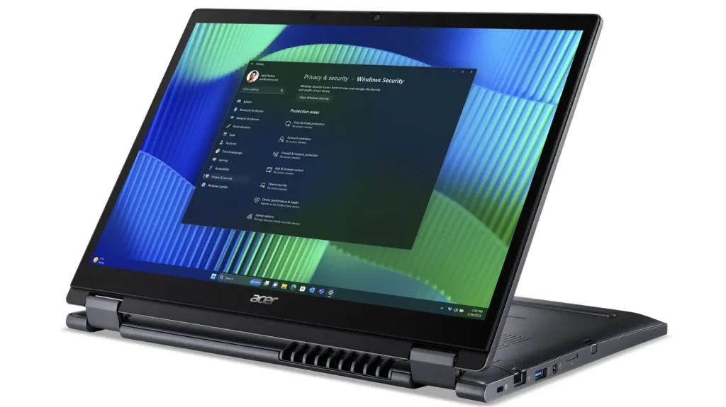 Acer TravelMate Spin P4 AI soluzioni laptop PC Copilot